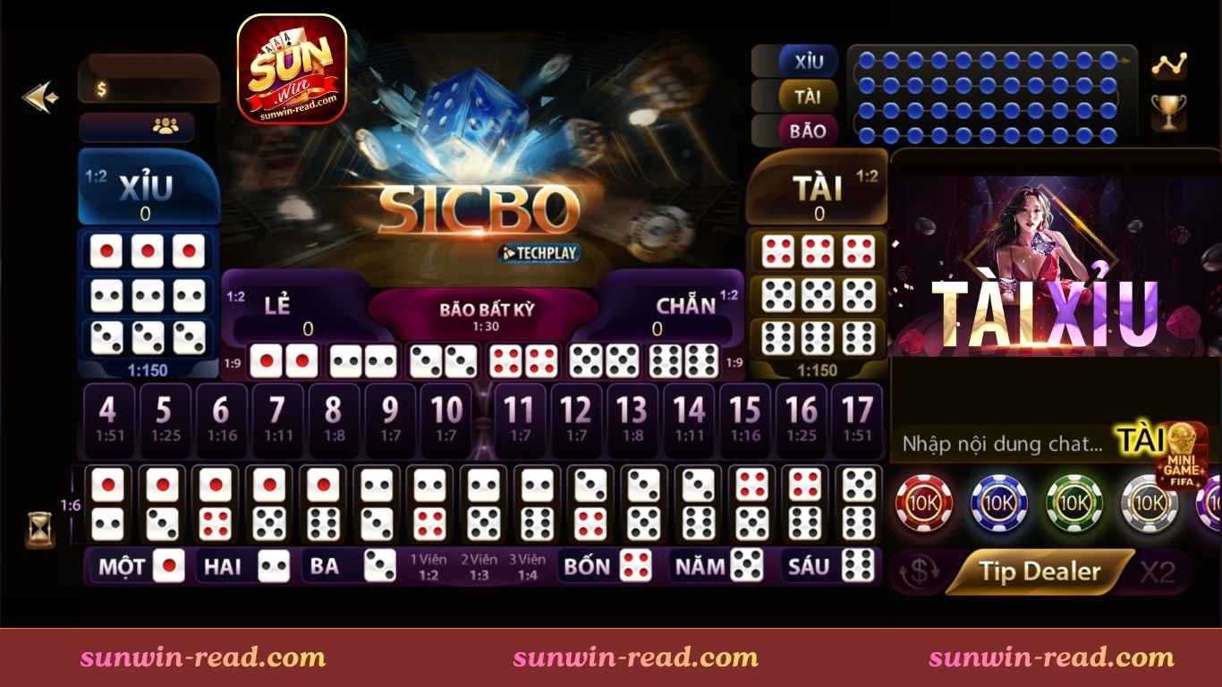 Hướng dẫn game Tài Xỉu Sunwin