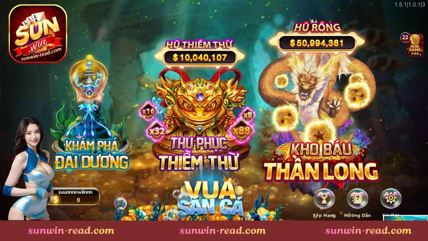 Các tính năng và loại đạn đặc biệt trong game bắn cá Sunwin