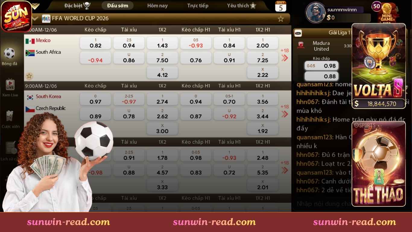 Kinh nghiệm cược thể thao Sun win